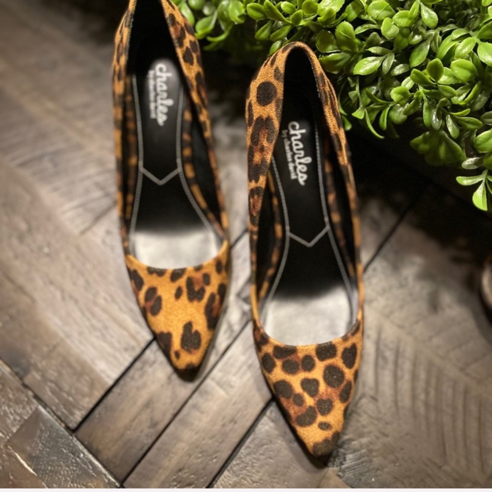 Charles By Charles David Leopard Print Heel - image 6